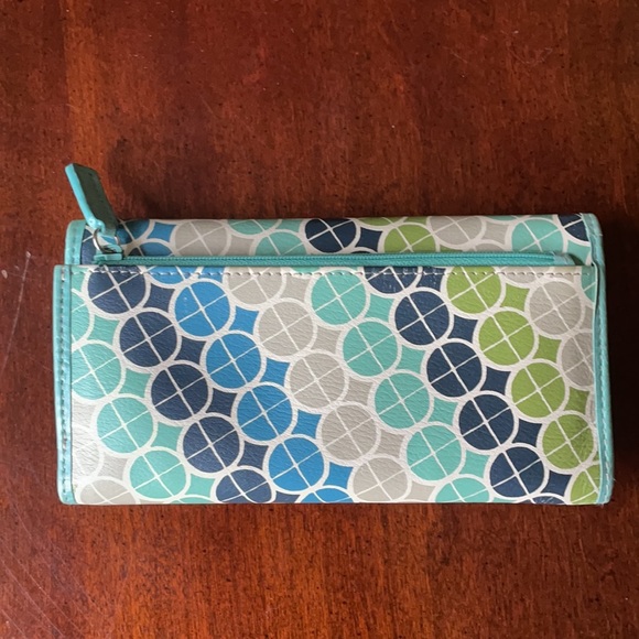 Fossil Blue-Toned Genuine Leather Wallet - Picture 4 of 7